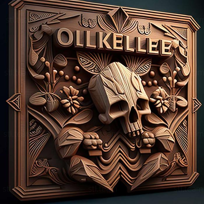 3D model Painkiller Overdose game (STL)
